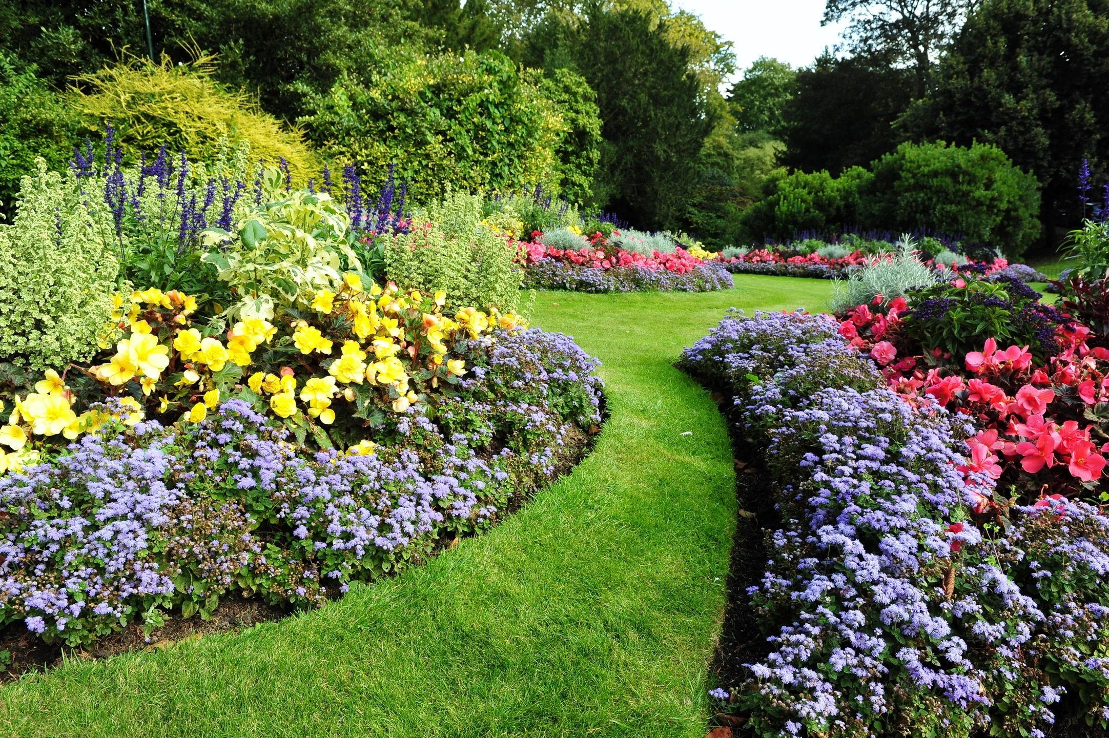 Landscaped Lawn In Plainfield